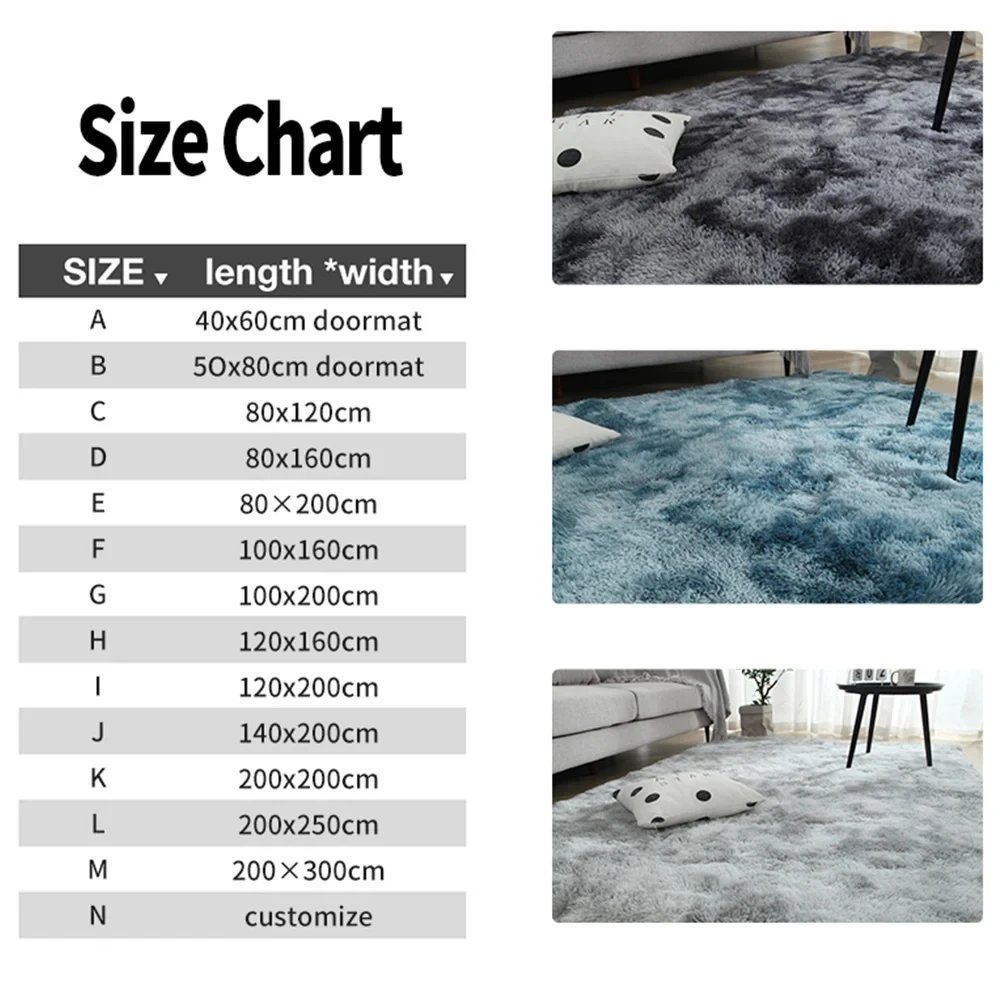 Tapis Moelleux en Peluche - Salon & Chambre – Image 5