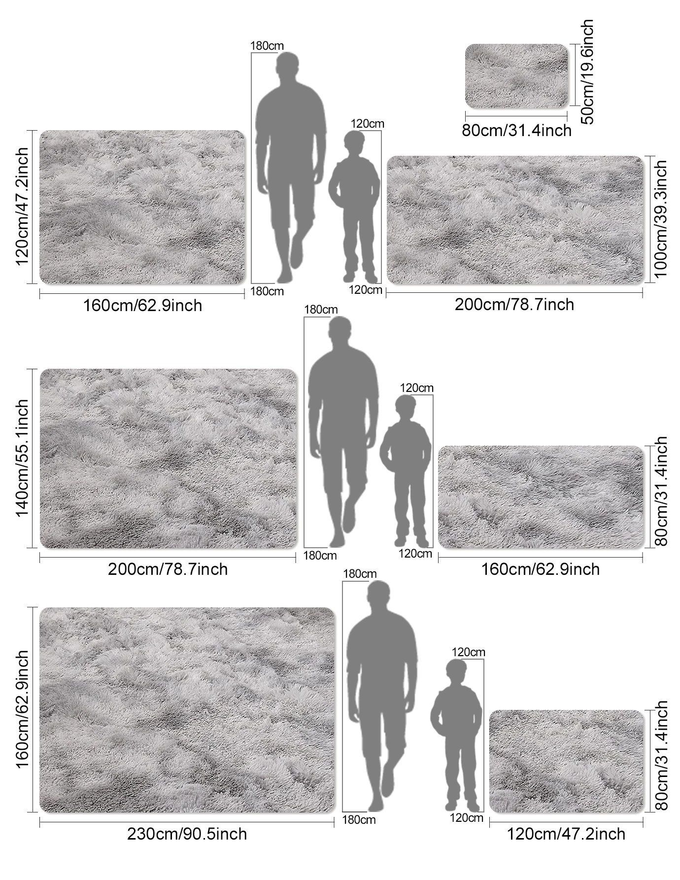 Tapis Moelleux en Peluche - Salon & Chambre – Image 6